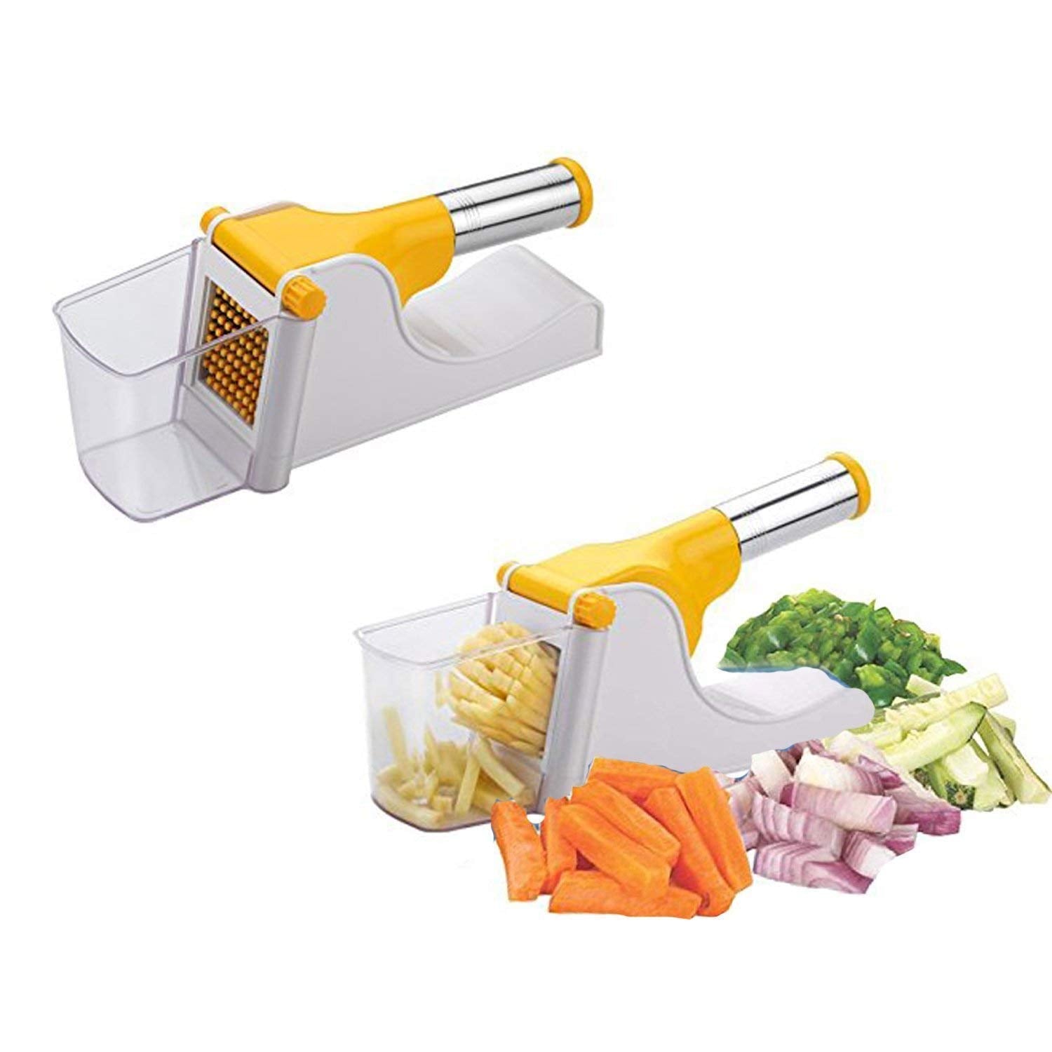 0114L French Fry Chipser / Chips Slicer / Potato Chipser /Chips Maker Machine/Potato Slicer with Container DeoDap 0114L French Fry Chipser / Chips Slicer / Potato Chipser /Chips Maker Machine/Potato Slicer with Container DeoDap
